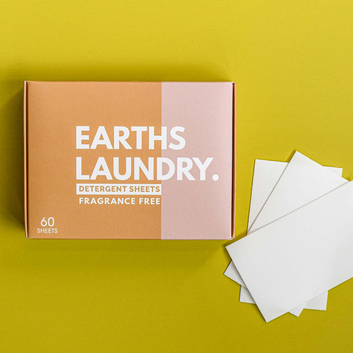 Unscented laundry detergent sheets. Great for everyday or travel.