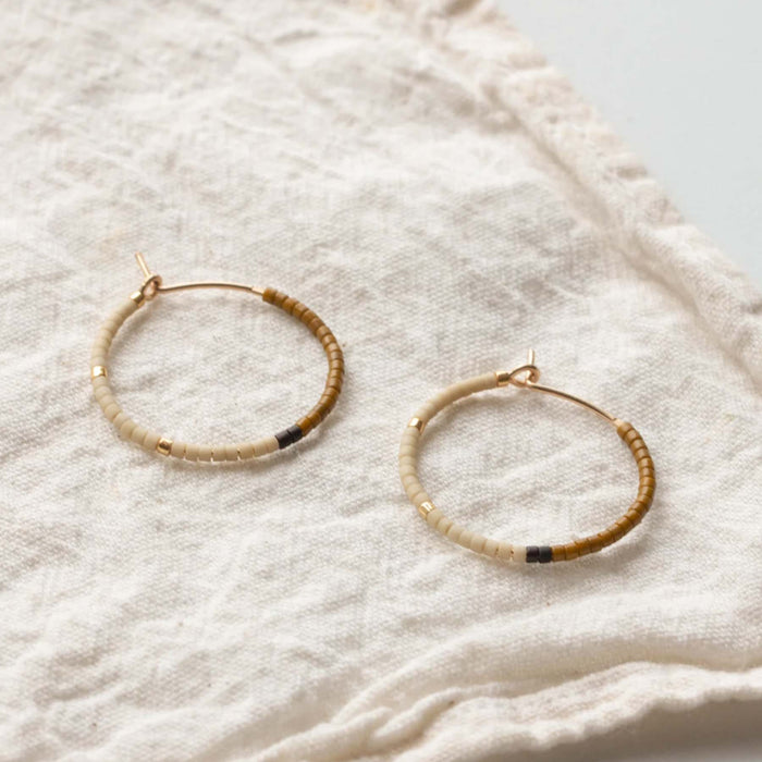 Mala Hoop Earrings