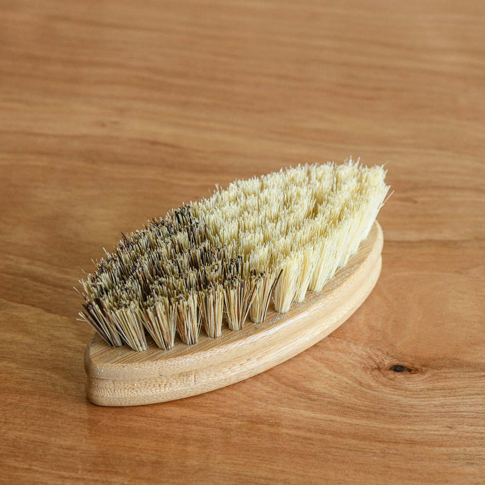 Agave bristle veggie brush. 