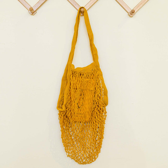 Dijon  ami net market tote hanging. By Graf Lantz.