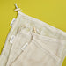 Set of 3 organic cotton mesh drawstring close produce bags with tare weight values. 