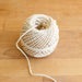 Cotton twisted ball of twine unboxed. Compostable and biodegradable. 