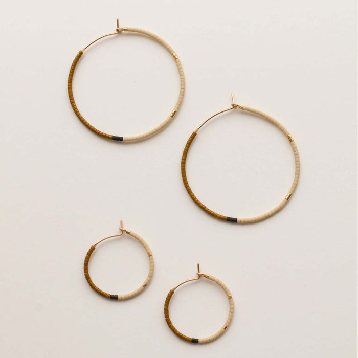Mala Hoop Earrings