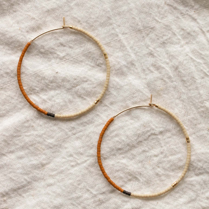 Mala Hoop Earrings