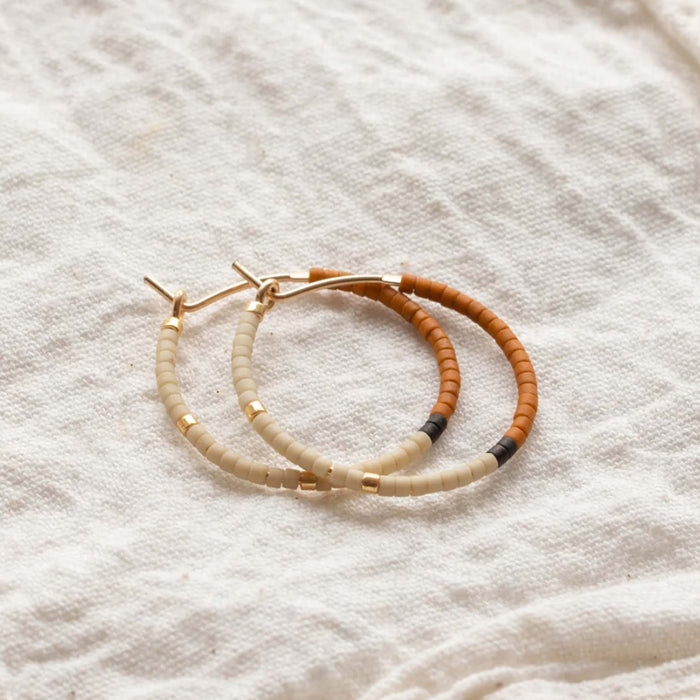 Mala Hoop Earrings