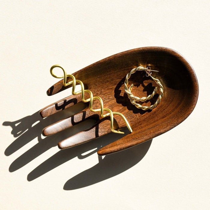 Wooden Hand Dish