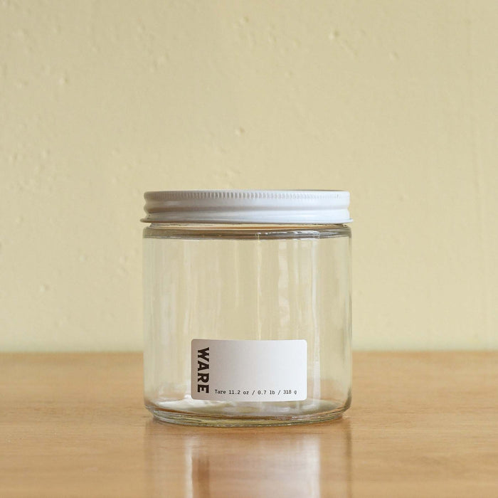 Medium bulk jar. Holds 16 fluid oz.