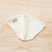 Reusable coffee filter organic cotton with waste free packaging. From Ebb. Unpackaged. 