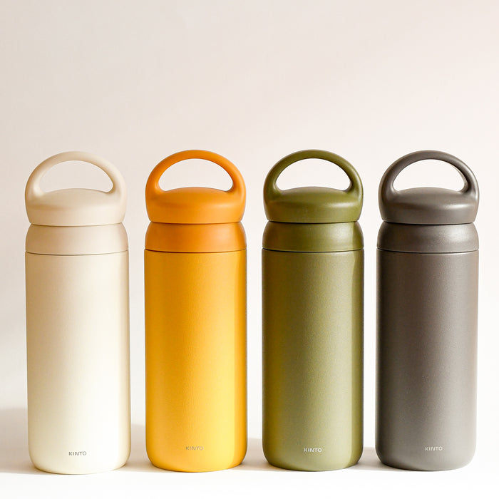 Kinto Vacuum Insulated Travel Tumbler with Screw Top Lid, 5 Colors