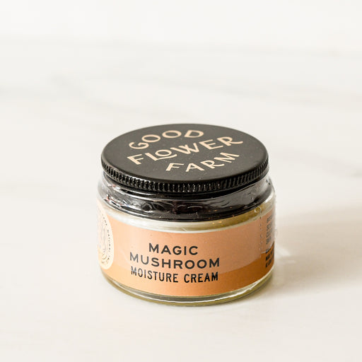 Magic mushroom moisture cream. From Good Flower Farm.