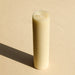 Rolled dripless beeswax candle with cotton wick.  made in Black Mountain, NC.