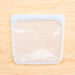 Stasher silicone medical and food grade safe reusable plastic bags. Sandwich flat bags in Clear