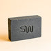 Charcoal, Basil, and Cedarwood bar soap. Made in Asheville, NC.