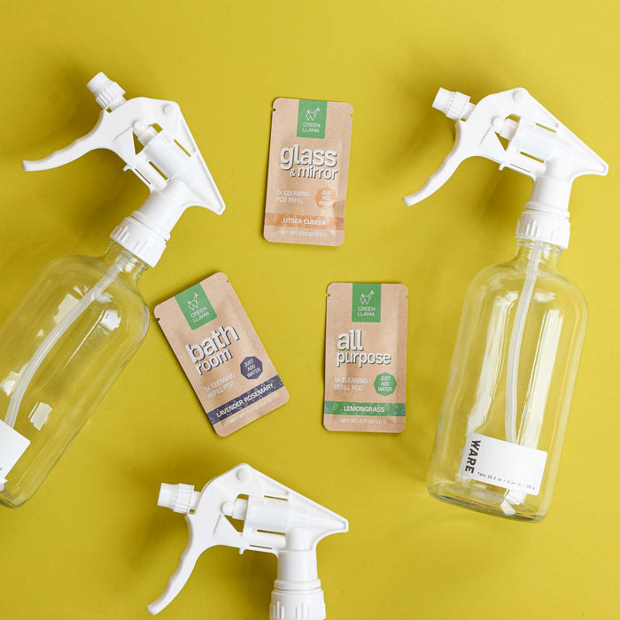 Cleaning Concentrate Pod Starter Kit (3 pods & 3 spray bottles!)
