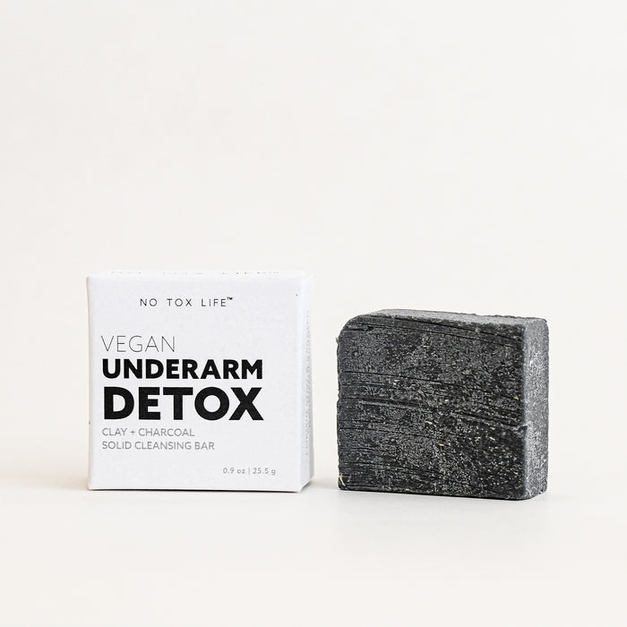 Vegan underarm detox bar, boxed petite.