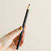 Black wax pencil easily erasable for glass, metal, and plastic surfaces. 